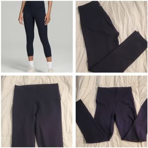 Lululemon 23" Wunder Train leggings